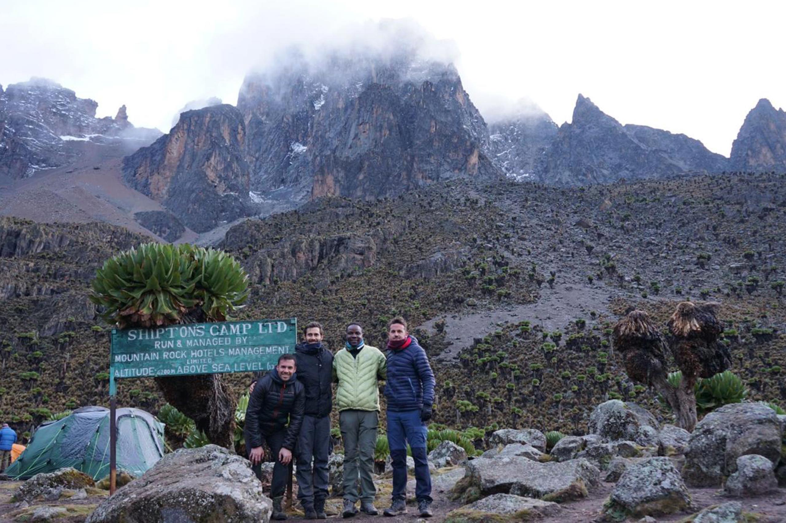 Mount Kenya Trek View